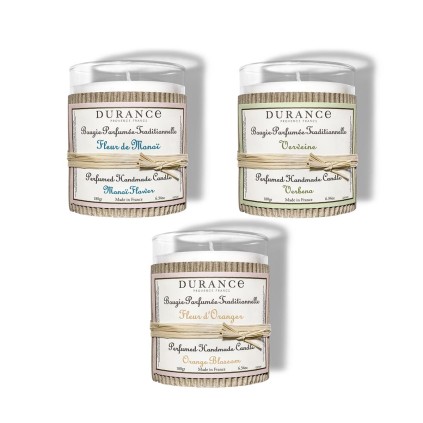 Trio Bougies Parfumées - Durance