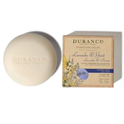 Shampoing Solide Cheveux Gras Lavandin & Genêt - Durance