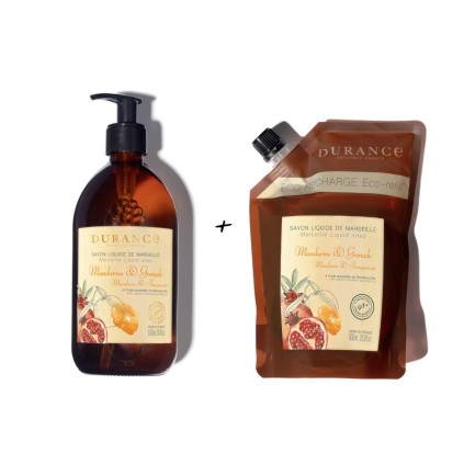 Duo Essentiel Savon Liquide et Recharge - Durance