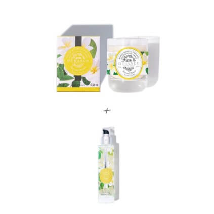 Duo Bougie et Huile Sèche - Durance