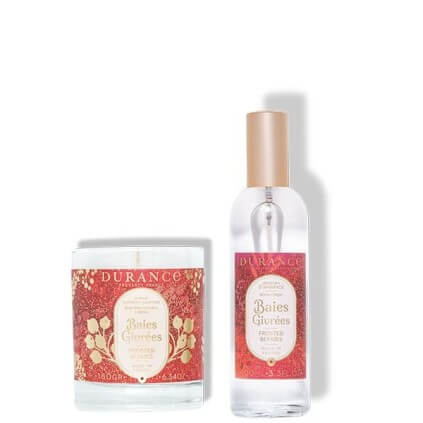 Coffret Bougie et Parfum d'Ambiance Baies Givrées - Durance 2