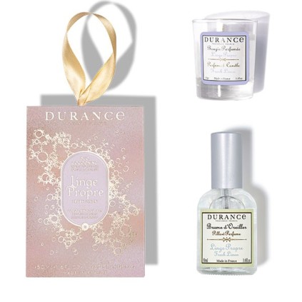 Coffret Cocooning Linge Propre - Durance