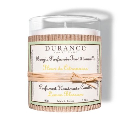 bougie fleur de citronnier