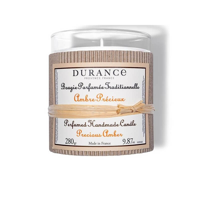 grande bougie ambre