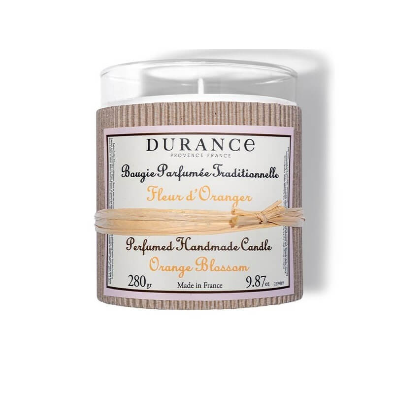 grande bougie fleur d'oranger