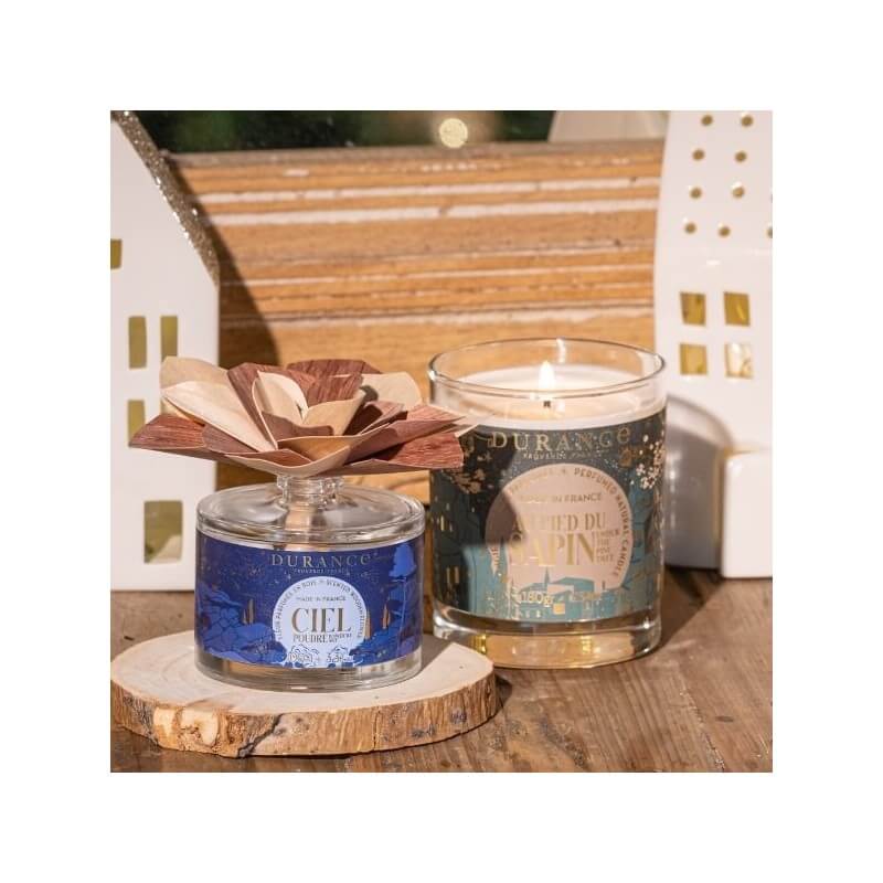 Fleur parfumée ciel poudré