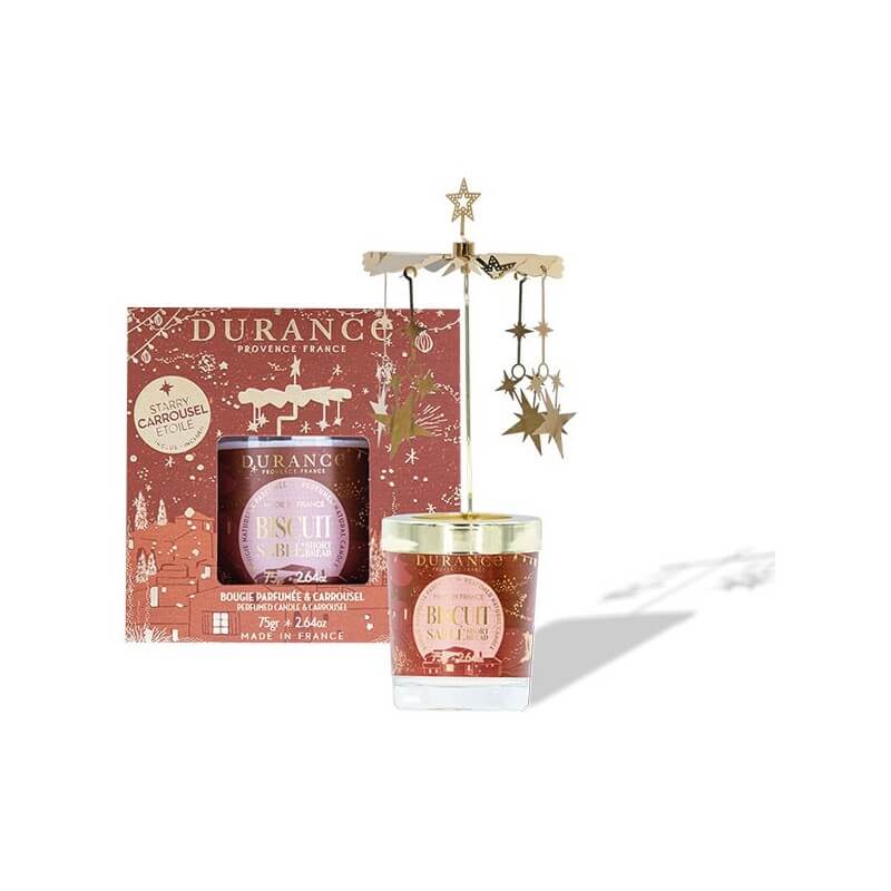 Carrousel Bougie Biscuit - Durance
