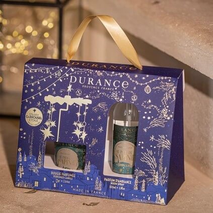 Coffret Carrousel Bougie et Parfum d'ambiance Sapin - Durance 2