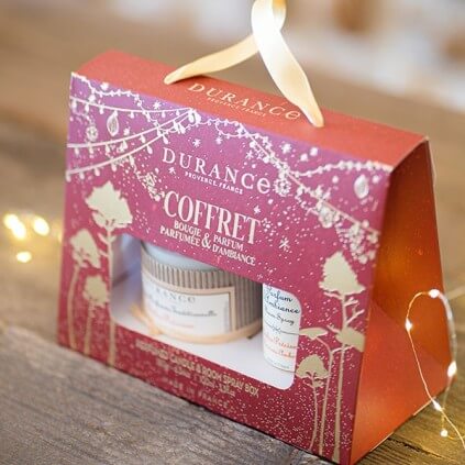 Coffret Bougie et Parfum d'Ambiance Ambre Précieux 2