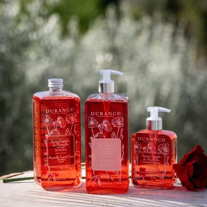 Savon liquide de Marseille Coquelicot 2