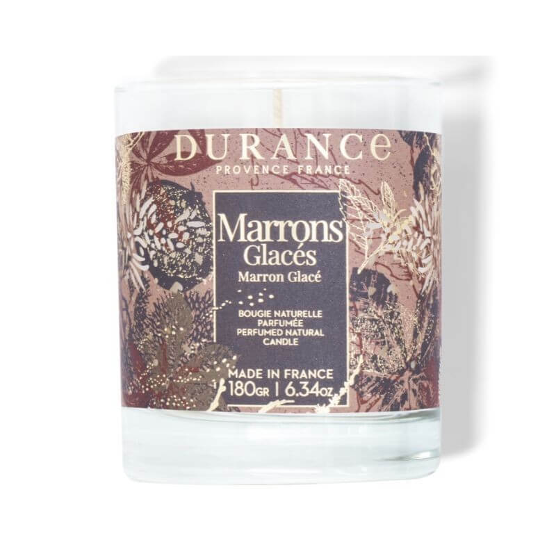 Bougie parfumée marrons glacés