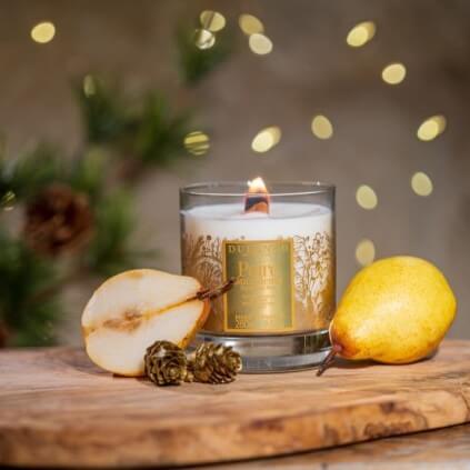 Bougie Mèche en Bois Poire Succulente 2