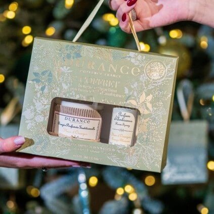 Coffret Bougie et Parfum d'Ambiance Fleur d'Oranger - Edition Noël 2