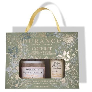 Coffret Bougie et Parfum d'Ambiance Fleur d'Oranger - Edition Noël