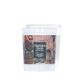 petite bougie marrons glacés