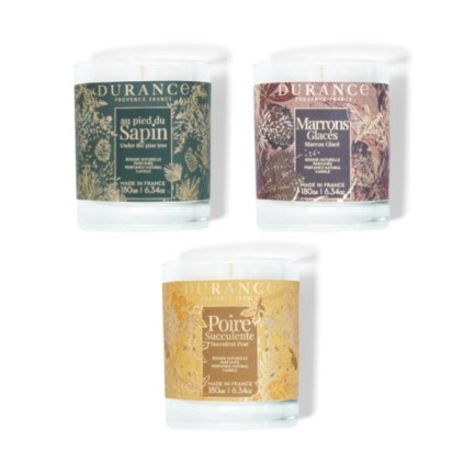 Trio Bougies de Noël