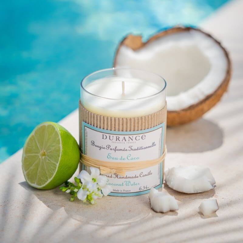 Bougie parfumée eau de coco
