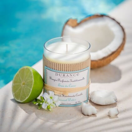 Bougie parfumée eau de coco 2