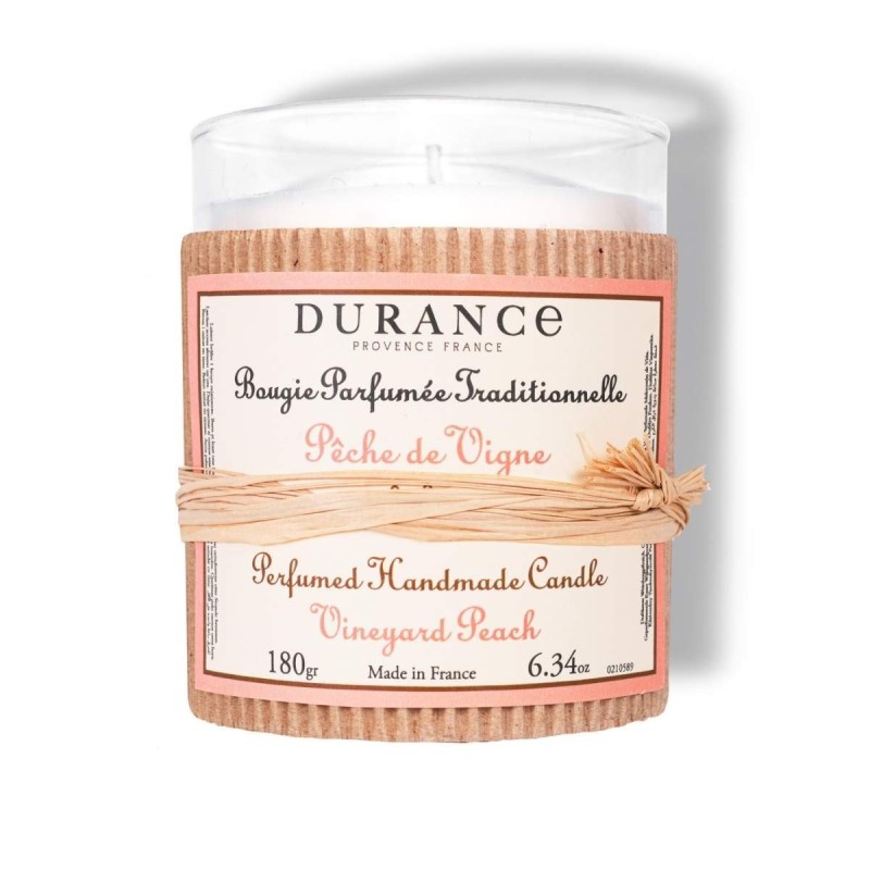 Bougie Parfumée Pêche de Vigne - Durance