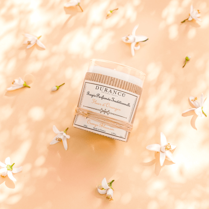 bougie parfumée fleur d'oranger 2