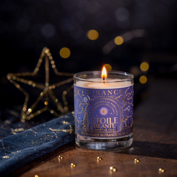 Bougie Parfumée Étoile Filante