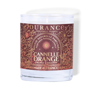 bougie cannelle orange