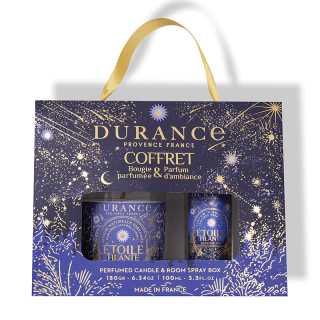 Coffret Bougie et Parfum d'Ambiance Etoile Filante