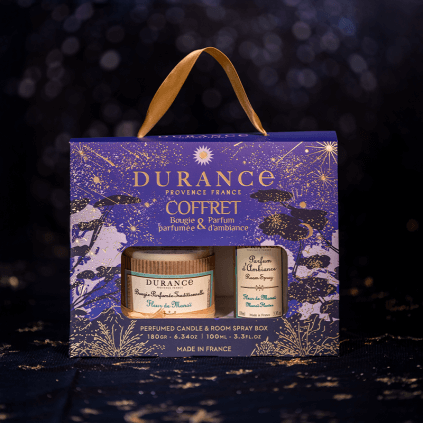 Coffret Bougie et Parfum d'Ambiance Fleur de Monoï - Édition Noël 2