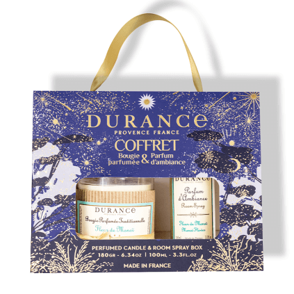 Coffret Bougie et Parfum d'Ambiance Fleur de Monoï - Édition Noël