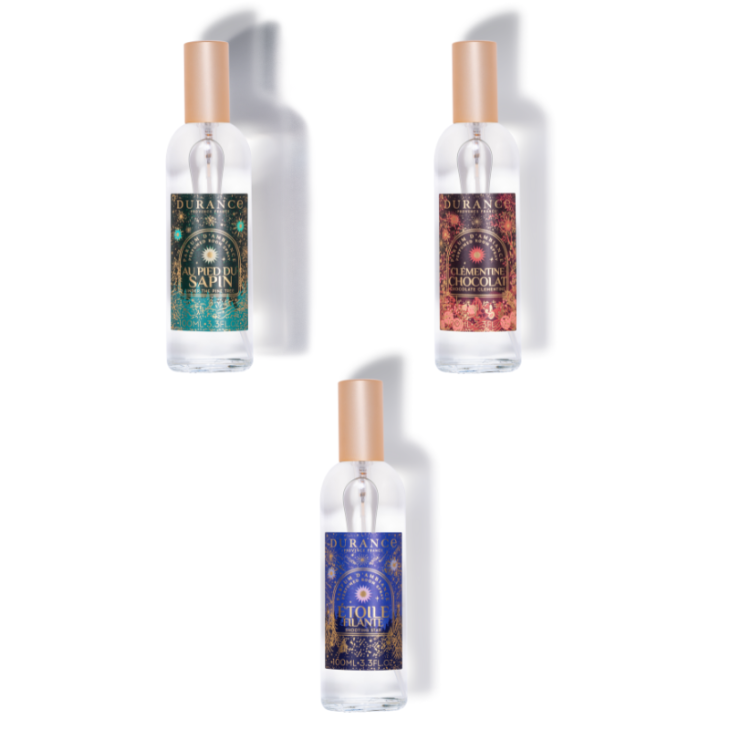 Trio Parfums d'Ambiance de Noël