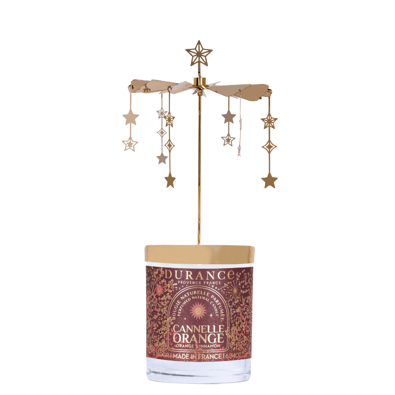 Carrousel Bougie Cannelle Orange
