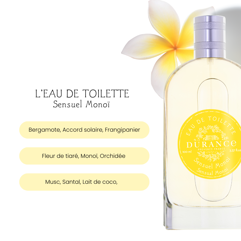 Eau de Toilette Monoï - Durance