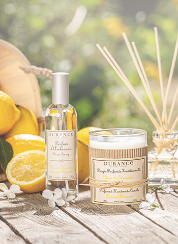 Bougie fleur de citronnier