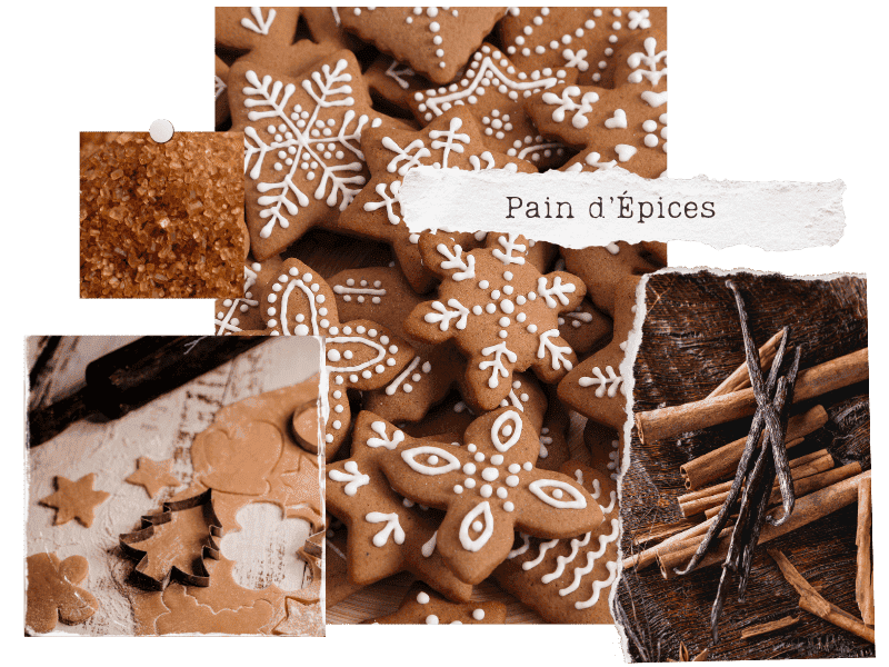 parfum de noel pain d'épices bougie pain d'épices noel