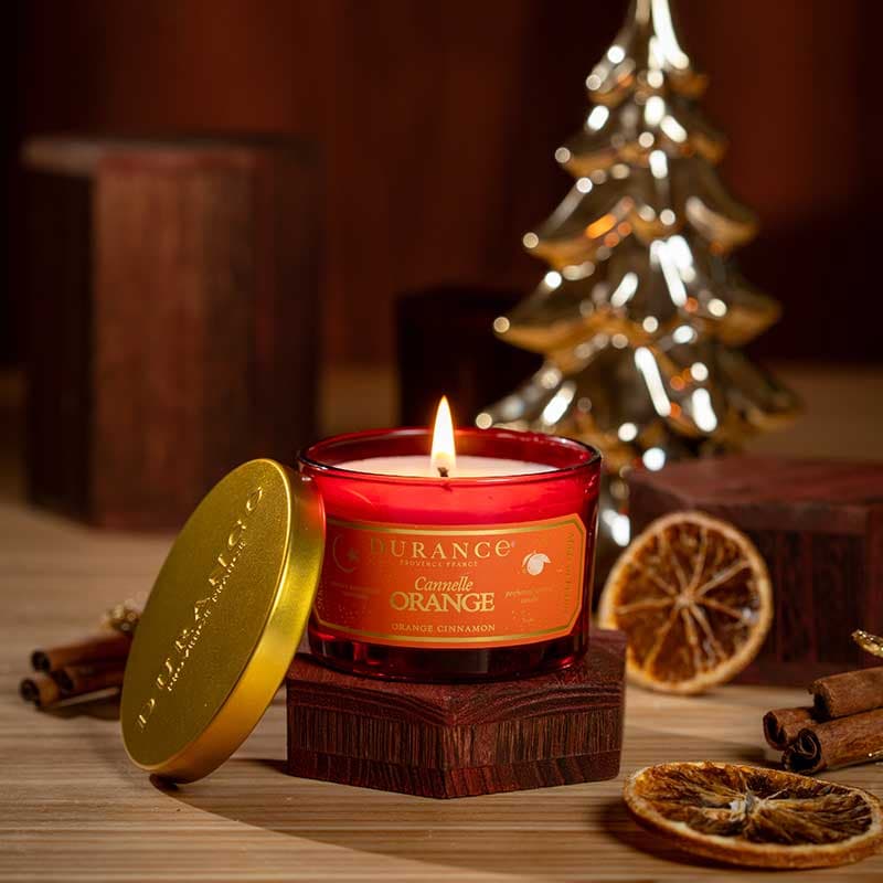 petite Bougie de noel cannelle orange petite Bougie de noel cannelle orange